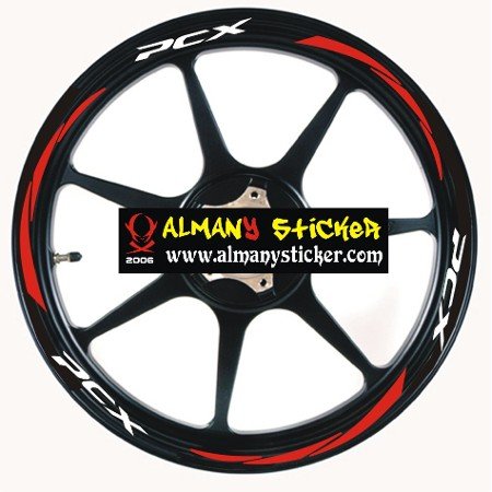honda pcx stickers kamos sticker honda pcx stickers kamos sticker