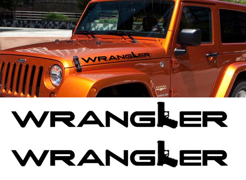 Jeep wrangler stickers discount