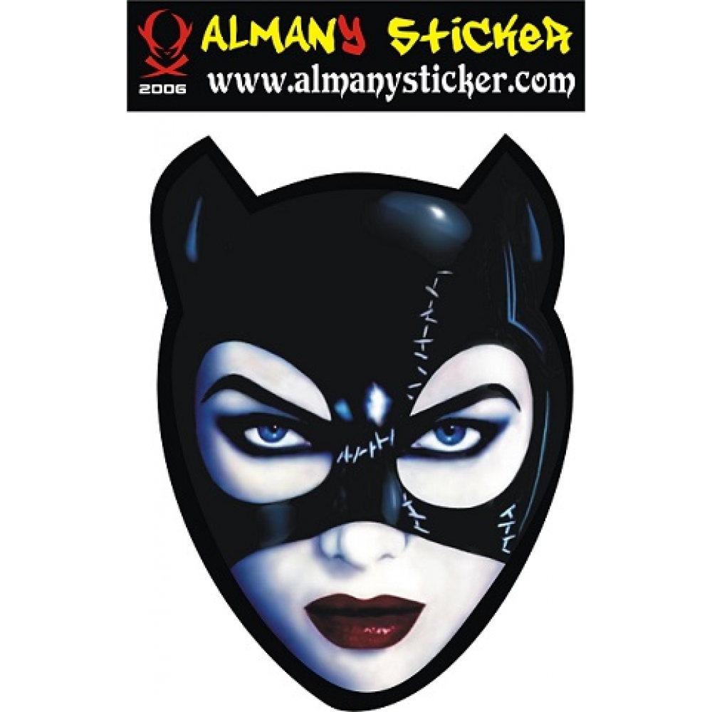 Kedi kız sticker,fantasy sticker,oto sticker,motosiklet sticker