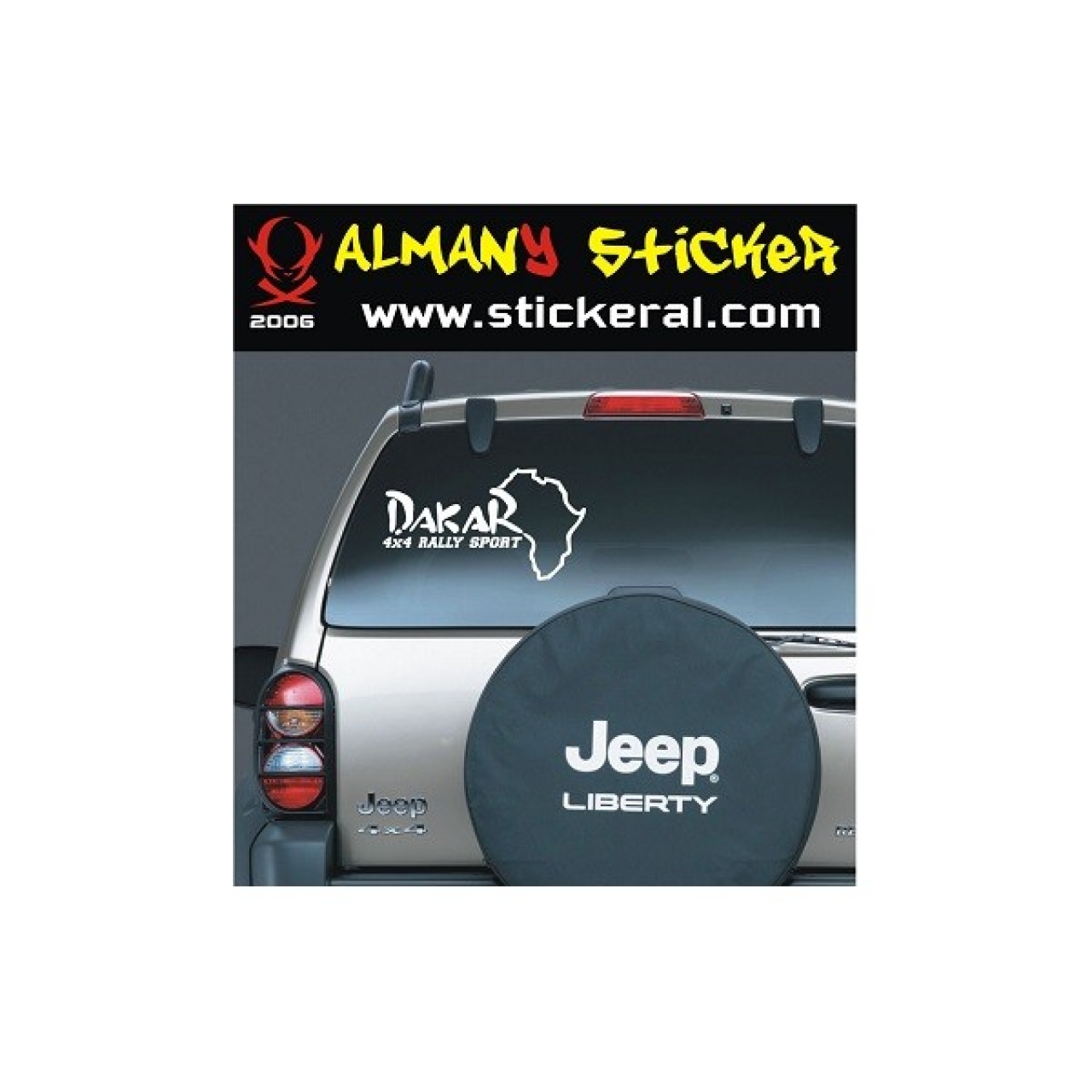 Sticker Dakar 4x4