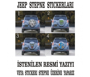 Jeep Stepne Sticker -334