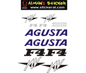 Agusta Sticker Set
