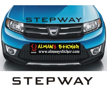 Dacia Stepway ön kaput sticker
