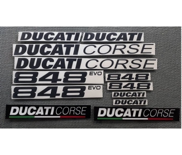 Ducati corse 848 sticker set