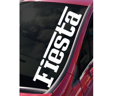 Fiesta sticker,oto sticker