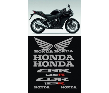Honda Cbr125r sticker set