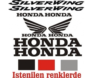 Honda Silverwing Sticker Set