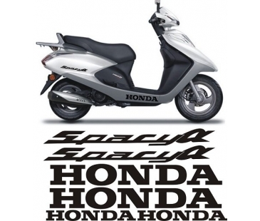 Honda Spacy Alfa sticker set,spacy sticker,motosiklet sticker