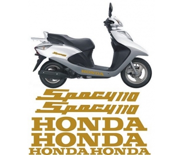Honda Spacy110 sticker set,spacy sticker,motosiklet sticker