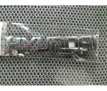 Hyundai orjinal metal yazı,arma,nikelaj,amblem