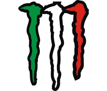 İtalyan monster sticker,oto sticker,motosiklet sticker