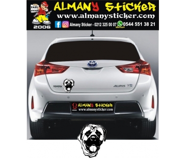Kangal Köpeği Sticker,oto sticker,özel sticker yapımı,araba yazıları