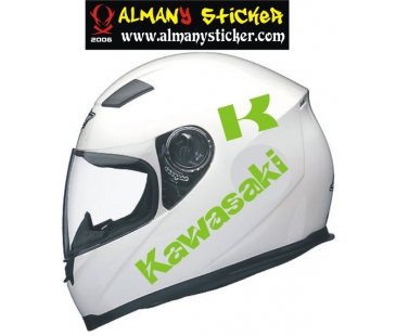 Kawasaki Kask Sticker