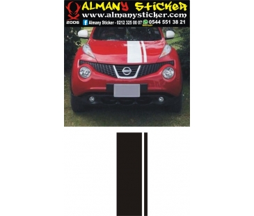 Nissan Juke Ön Kaput Sticker,nissan sticker,oto sticker