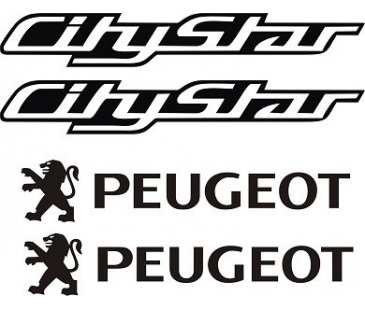 Peugeot Citystar sticker set-1