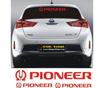 Pioneer sticker