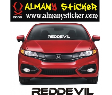 Red Devil (Kırmızı Şeytan)Sticker