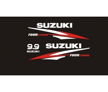 Suzuki 9.9 tekne motoru sticker-1