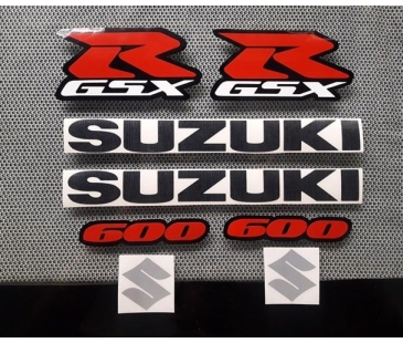 Suzuki Gsxr 600 Sticker Set