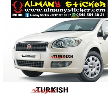 Türkish Delight (Türk Lokumu) Sticker,oto sticker,ön tampon sticker,araba yazıları