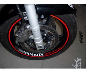 Yamaha fazer jant içi sticker set,yamaha sticker,motosiklet sticker