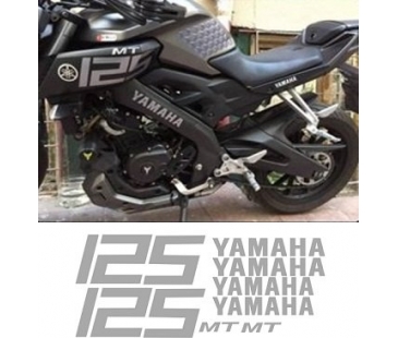 Yamaha mt125 sticker set