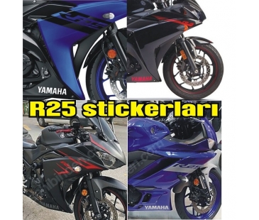 Yamaha r25 sticker