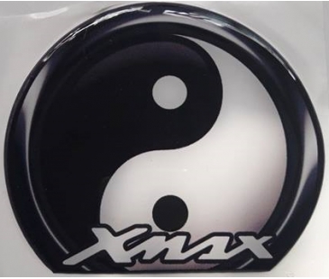 Yamaha xmax damla kabartmalı sticker,ying yang damla kabartmalı sticker,pad,xmax sticker