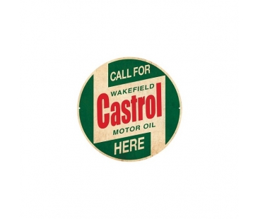 Castrol Eski Logo Sticker