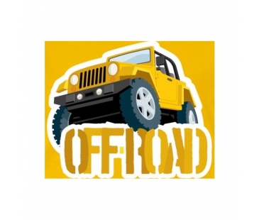 Jeep Off Road Sticker