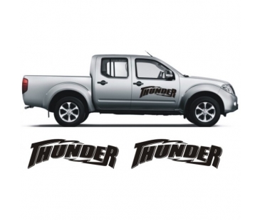 Nissan Navara Thunder (şimşek) Sticker