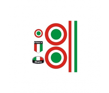 Vespa İtalyan Sticker Set