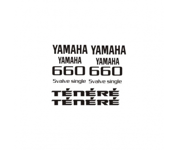 Yamaha Tenere 660 Sticker Set
